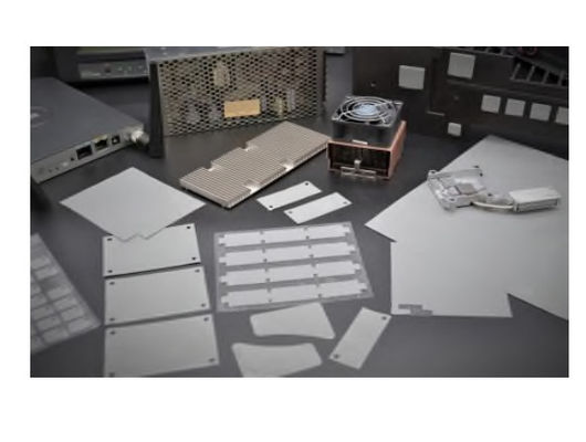Grey Thermally Conductive Gap Filler Pads Electronic Thermal Gap Pad Material