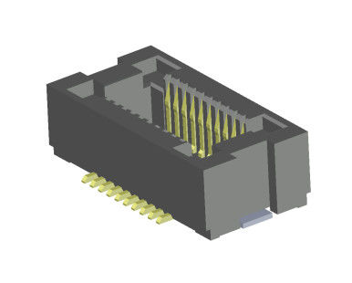 Black Board to Board Connectors 0.5A Low Profile BTB Connector Female