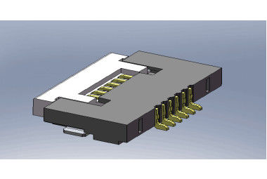 0.5mm Pitch FPC Connectors Height 1.5mm Front Lock Flip ZIF FPC Test Connector ISO