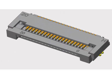 ZIF FPC Connectors Right Angle Front Lock Bottom Contact SMT FPC