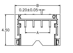 WTB Electronic Components Connectors Wire To Board Connector 1.2mm Pitch ROHS