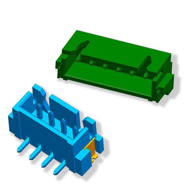 2.5mm Pitch Electronic Components Connectors Horizontal Wire To Board Connector
