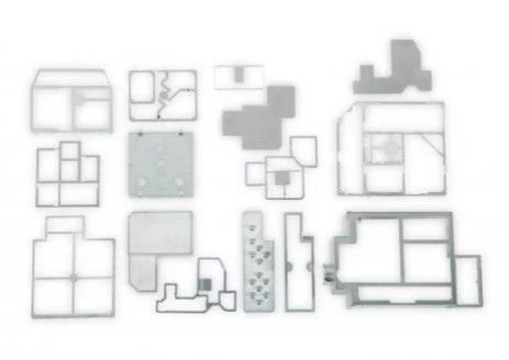 PCB EMI Shielded Cabinets Custom Board Level Shields EMI Shielding Material
