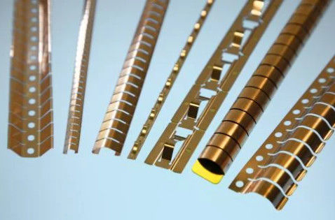 Stainless Steel EMC Materials Shielding Slot Fingerstock Gaskets Edge Mount