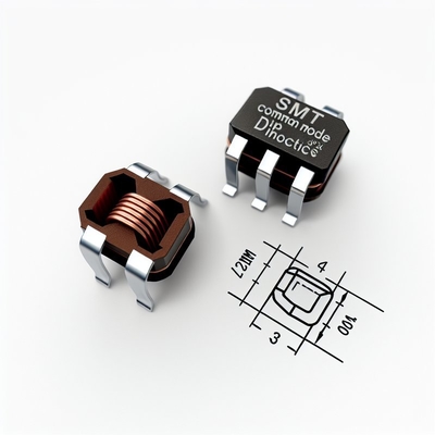 SMD Common Mode Choke 3216 3.2x1.6mm 20Ω-2000Ω for Industrial Electronics