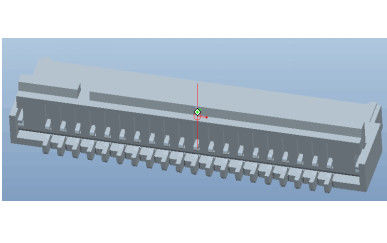 SMT FPC to Board Connector 0,5 mm Pitch FPC Zif Connector 1,0 mm Hoogte