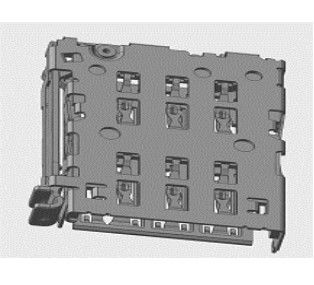 3000cycles Elektronische componenten Connectoren Dual Nano Sim Card Connector ISO
