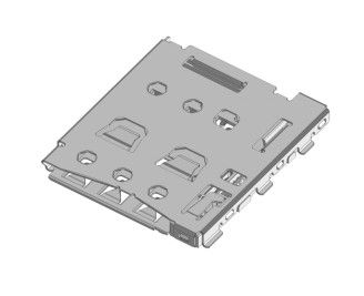 Push Push Nano Sim Card Socket Connector Pull Reel Package Hoogte 1,2 mm