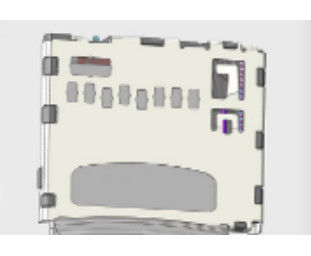 100V elektronische componenten connectoren 0,5A micro SD kaart stopcontact