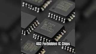 IC Chips 403 Forbidden Server Openresty